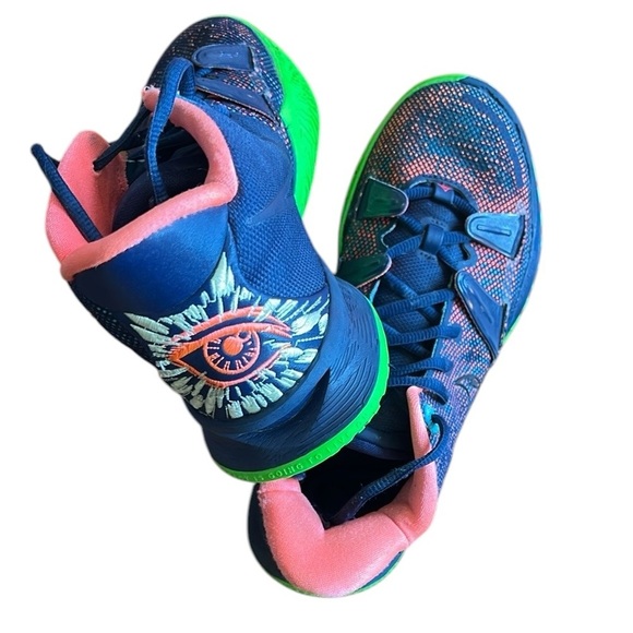 Nike Kyrie 7 Midnight Navy Basketball Sneaker Shoe 2020 CQ9327-401 Size 8 - Picture 14 of 16